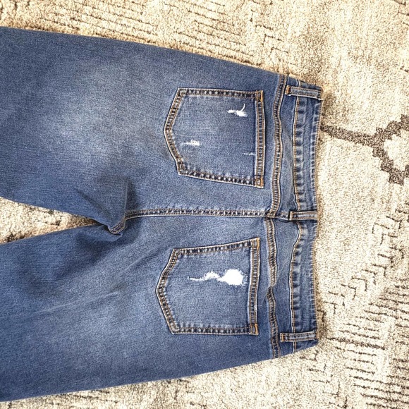 ENJEAN Distressed cuffed Jeans size 13 - Picture 6 of 7